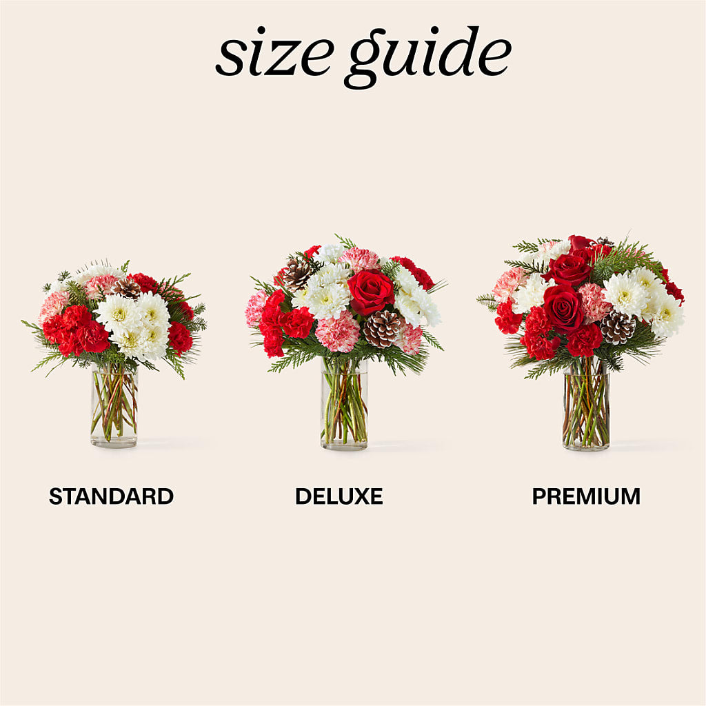 Candy Cane Lane Bouquet – SHARAR'S FLORIST, La Habra CA