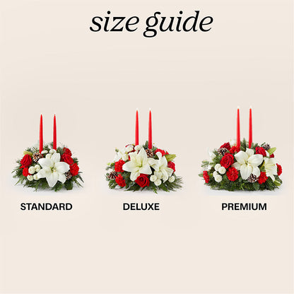 Seasonal Festivities Centerpiece – SHARAR'S FLORIST, La Habra CA