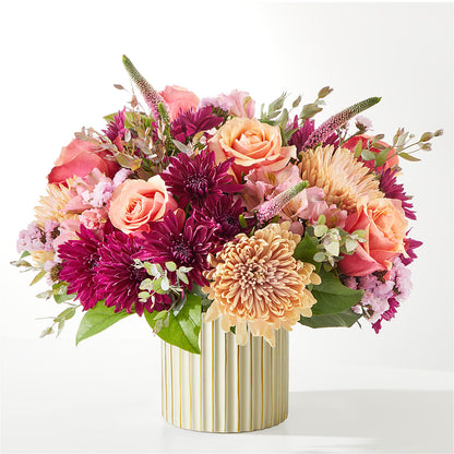 Berry Cobbler Bouquet with Ivory Vase – SHARAR'S FLORIST, La Habra CA