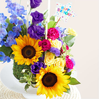 Star of the Day Floral Cake – SHARAR'S FLORIST, La Habra CA