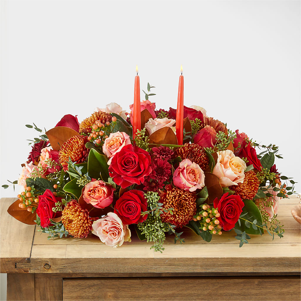 Gather Near Centerpiece – SHARAR'S FLORIST, La Habra CA