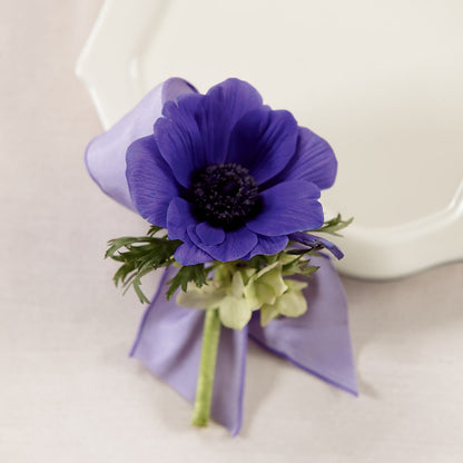 Purple Passion Boutonniere – SHARAR'S FLORIST, La Habra CA