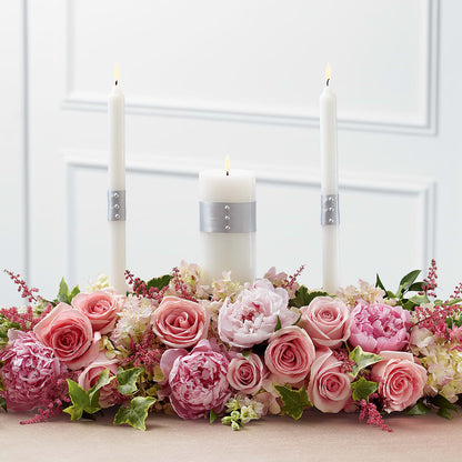 Worldwide Romance Unity Candle Arrangement – SHARAR'S FLORIST, La Habra CA