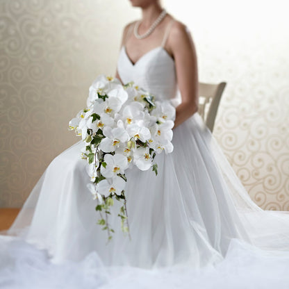 Classic White Bouquet – SHARAR'S FLORIST, La Habra CA