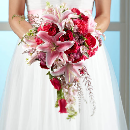 Lily & Rose Bouquet – SHARAR'S FLORIST, La Habra CA