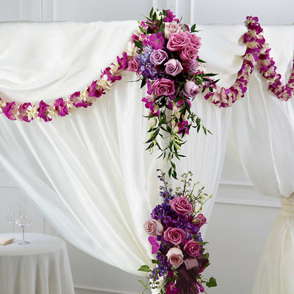 Color & Light Chuppah Decor – SHARAR'S FLORIST, La Habra CA