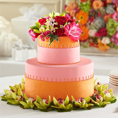 Sweet Citrus Cake Decor – SHARAR'S FLORIST, La Habra CA